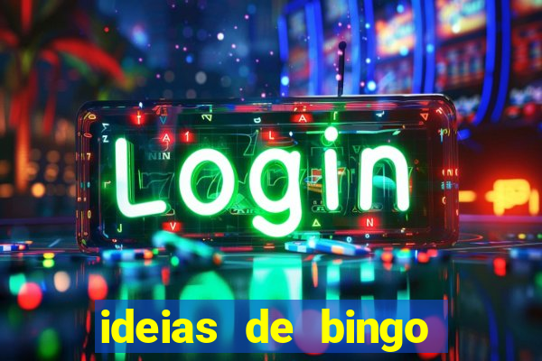 ideias de bingo para o natal